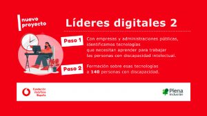 Plena inclusión Extremadura promueve el empleo con el programa 'Líderes digitales'
