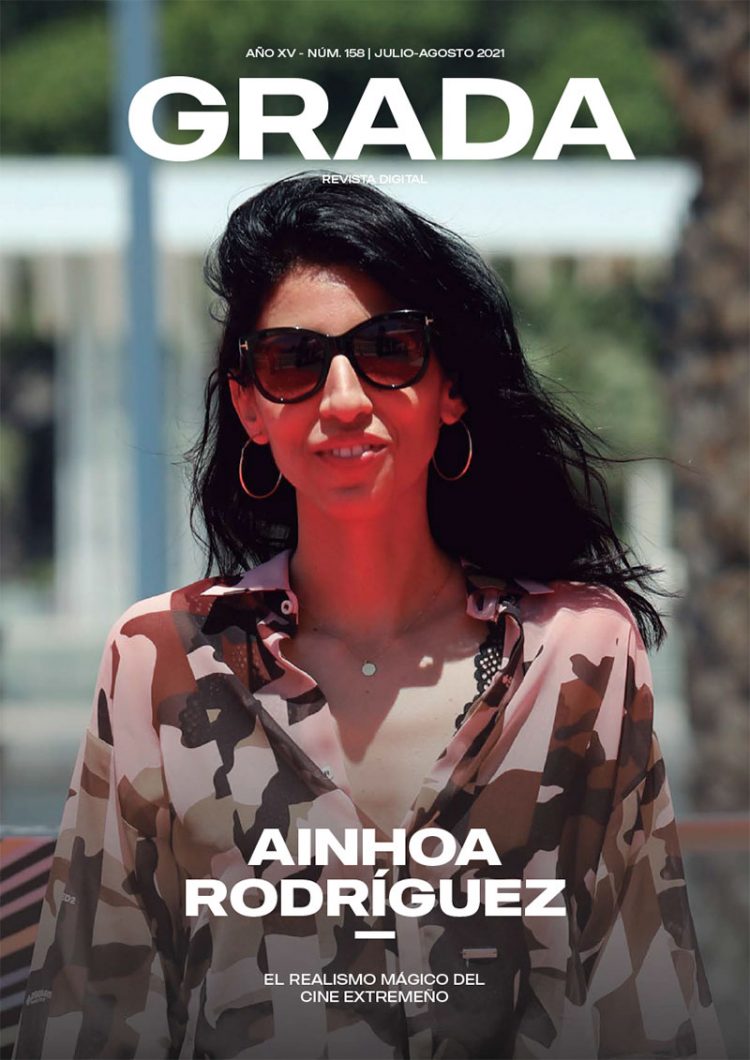 Ainhoa Rodríguez. La idiosincrasia extremeña llevada al cine. Grada 158. Portada