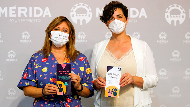 El Ayuntamiento de Mérida edita un folleto sobre violencia sexual, también en lectura fácil
