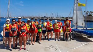 Las fundaciones 'Deporte y Desafío' y 'Jesús Serra' promueven los deportes náuticos adaptados