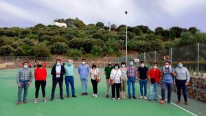 El Ayuntamiento de Cáceres recepciona las pistas deportivas del barrio de Montesol