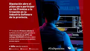 La Diputación de Cáceres convoca los premios a la creación en la industria del software