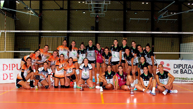 Calendario de la Superliga Femenina 2 de voleibol para Extremadura Arroyo y CD Badajoz Extremadura