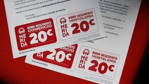 El Ayuntamiento de Mérida entrega nuevos bonos al consumo para hostelería, comercio y turismo