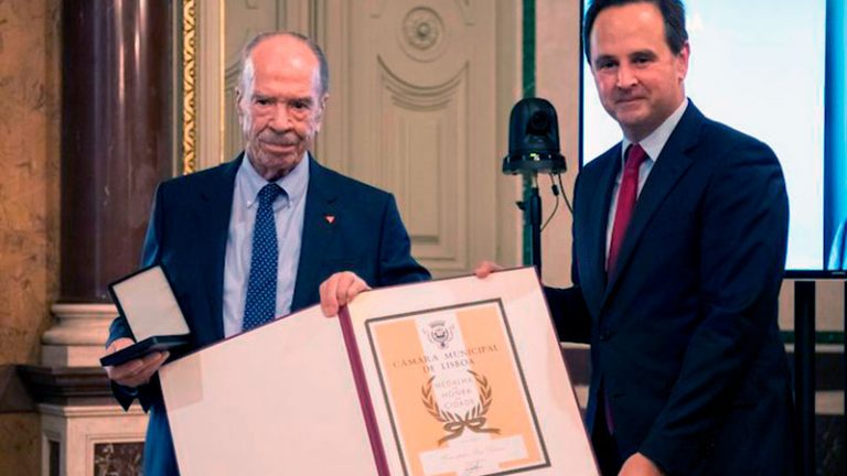 Rui Nabeiro recibe la Medalla de la Ciudad de Lisboa