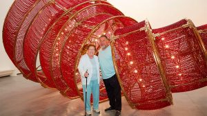 Ai Weiwei visita el Museo Helga de Alvear