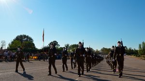 Santa Ana acoge una nueva Jura de Bandera de los alumnos del primer ciclo de 2021 del Cefot de Cáceres