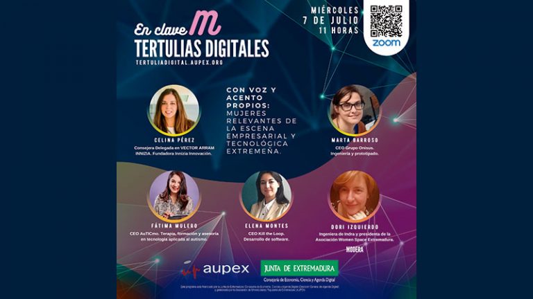 El ciclo ‘En clave M’ pone en valor el papel de la mujer en la transición digital. Grada 158. Aupex