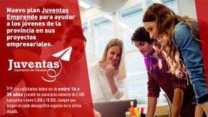 La Diputación de Cáceres convoca un nuevo plan Juventas Emprende