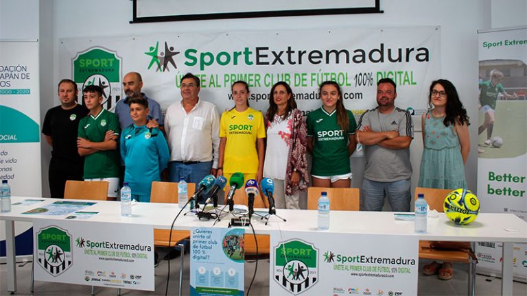 Se presenta en Badajoz el nuevo club Sport Extremadura CD
