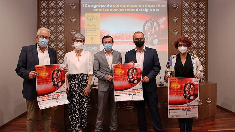 La Diputación de Badajoz organizará el ‘I Congreso de comunicación deportiva ante los nuevos retos del siglo XXI’