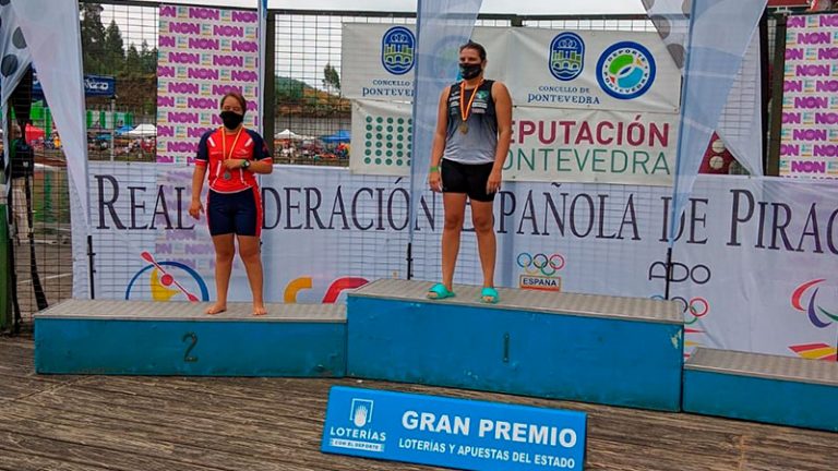 Elena Ayuso se proclama campeona de España de piragüismo en la especialidad de maratón corto