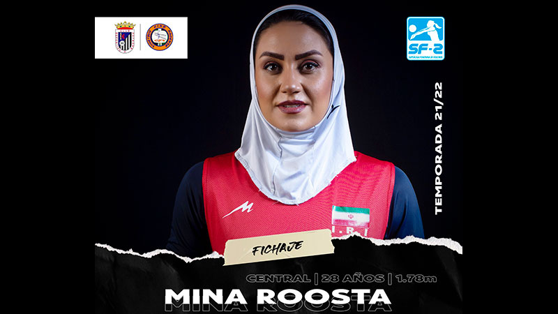 La iraní Mina Roosta se incorpora al Badajoz Extremadura de voleibol femenino