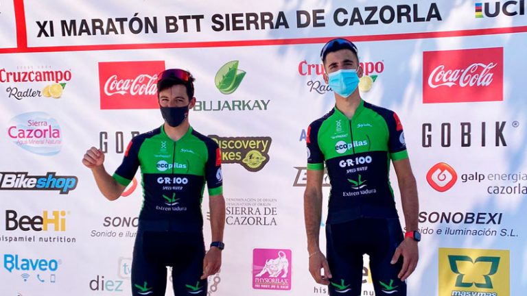 Manu Cordero y Miguel Benavides destacan en la prueba del Open de España XCM de la Sierra de Cazorla