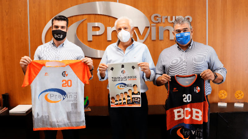 El Grupo Preving BCB presenta su nueva equipación en la sede de su patrocinador principal