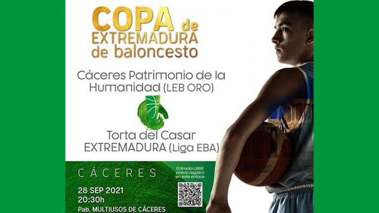 El Cáceres Patrimonio de la Humanidad y su filial Torta del Casar disputarán la Copa Extremadura de baloncesto