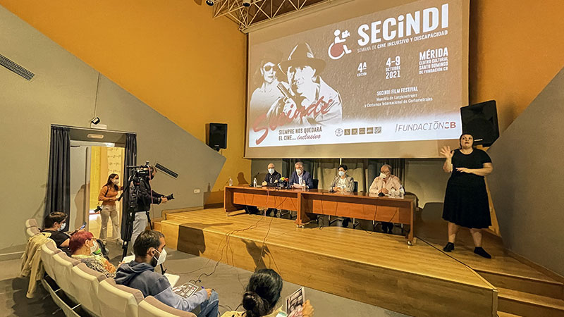 La Semana de Cine Inclusivo y Discapacidad se celebrará en Mérida del 4 al 9 de octubre
