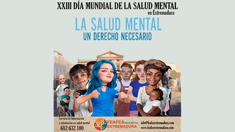 Feafes Salud Mental conmemora el Día mundial de la salud mental