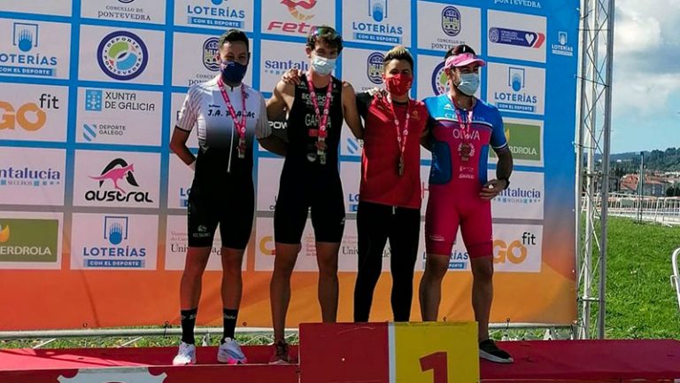 Cristina Miranda se proclama campeona de España de paratriatlón