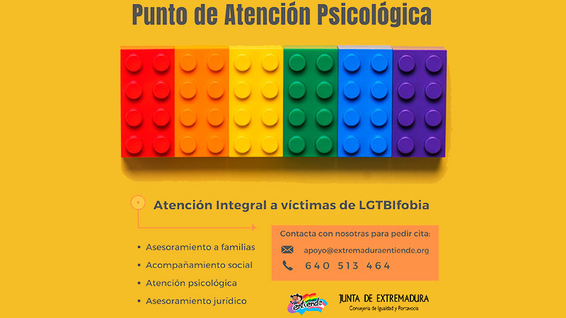 Extremadura Entiende pone en marcha un servicio de atención psicológica y asesoramiento jurídico