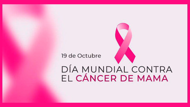 El 19 de octubre es el Día mundial contra el cáncer de mama