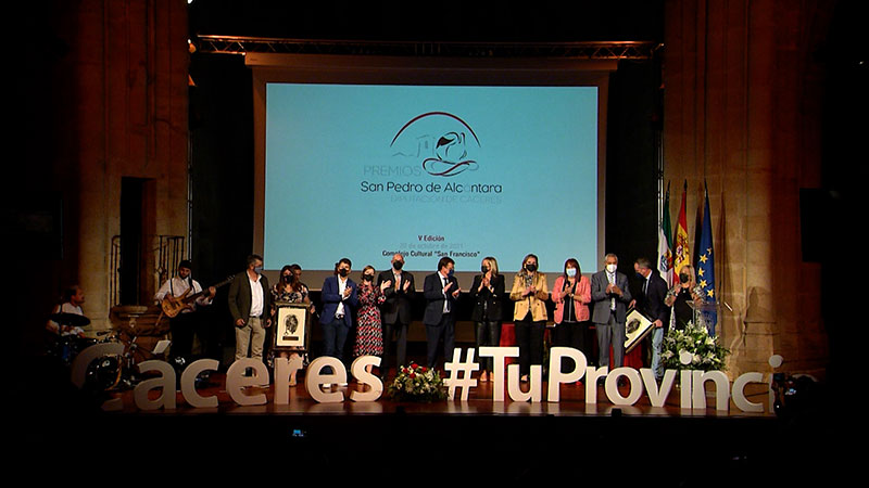 La Diputación de Cáceres entrega los Premios San Pedro de Alcántara