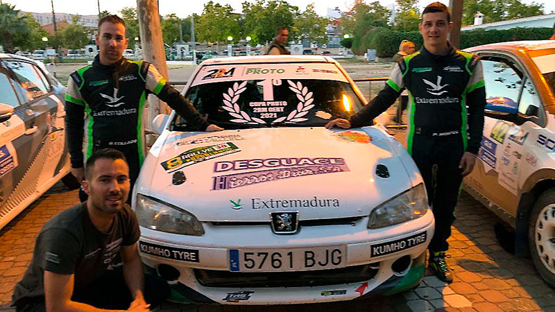 Paco Montes y David Collado consiguen una nueva victoria en el Rallye de Pozoblanco