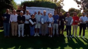 El Norba Club de Golf de Cáceres acoge el Campeonato Absoluto de Golf de Extremadura
