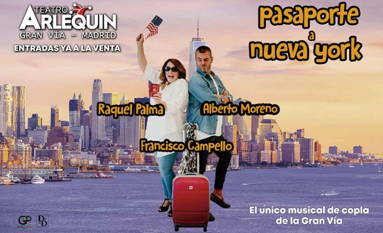 Raquel Palma y Alberto Moreno protagonizan el otoño musical en la Gran Vía de Madrid. Grada 160