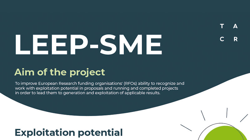 El proyecto LEEP SME impulsa el éxito de los proyectos europeos que involucran a las pymes. Grada 161. Fundecyt-Pctex