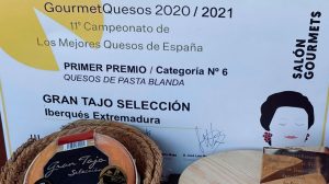 El concurso 'GourmetQuesos' premia a la Torta del Casar 'Gran Tajo Selección'