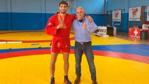 Javier Aragoneses gana el Campeonato Villa de Madrid de Lucha Sambo