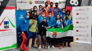 Extremadura suma 16 medallas en el Campeonato de España de Escalada