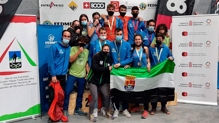 Extremadura suma 16 medallas en el Campeonato de España de Escalada