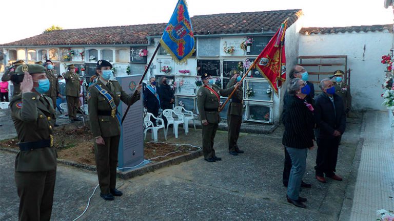 El soldado Filomeno Sánchez Rubio recibe un homenaje en Guadalupe