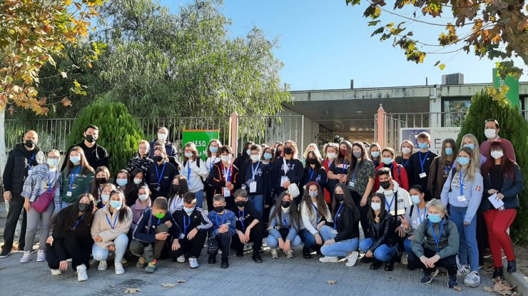 Alumnos del instituto 'Sierra la Mesta' de Santa Amalia participan en un proyecto Erasmus+