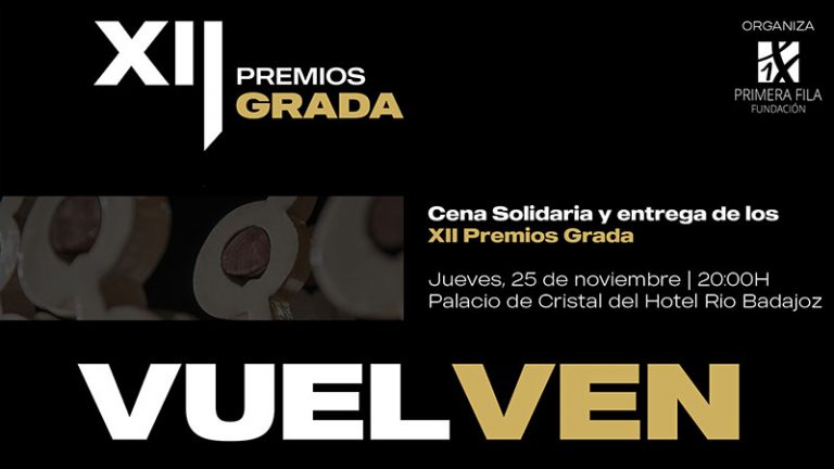El Hotel Río de Badajoz acoge el 25 de noviembre la gala solidaria de los XII Premios Grada