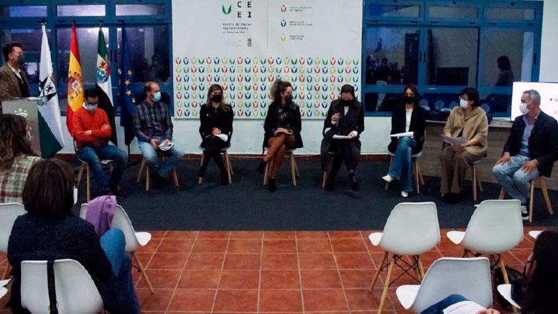 Cocemfe Badajoz participa en el Día del emprendimiento celebrado en Valverde de Leganés
