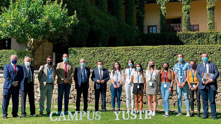 Más de mil alumnos de 26 países se han inscrito en el programa formativo Campus Yuste. Grada 161. Fundación Yuste