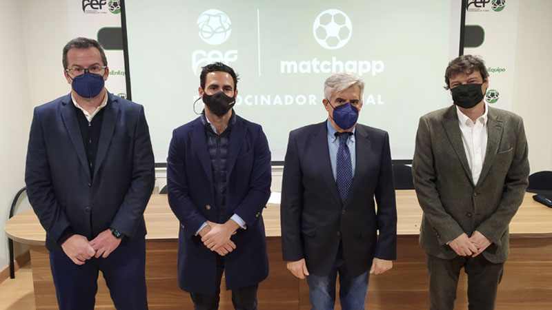 La Federación Extremeña de Fútbol incorpora como patrocinador a MatchApp