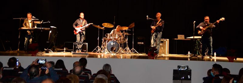 Felipe Pertegal, Aureliano Brazo, José Suárez, Eduardo Miranda y Manuel Bolaños. Foto: Cedida