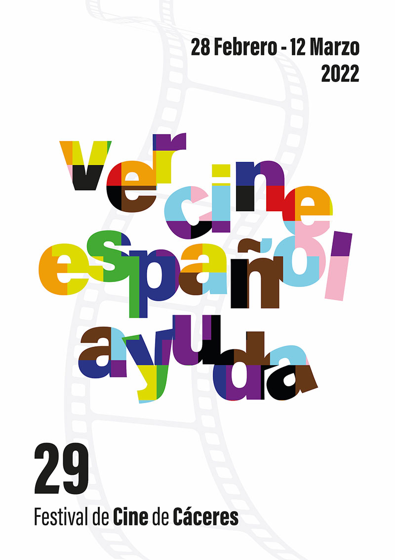 Cartel del XXIX Festival de Cine Español de Cáceres