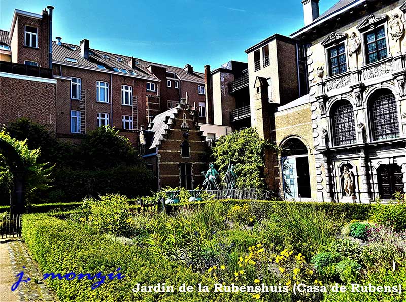 Jardín de la casa de Rubens. Foto: Juan Monzú