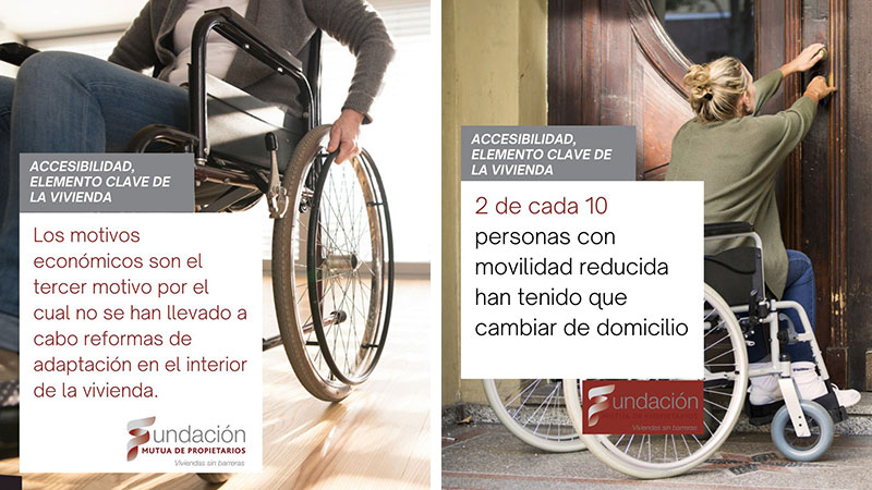 la Fundación Mutua de Propietarios presenta un informe sobre accesibilidad en la vivienda