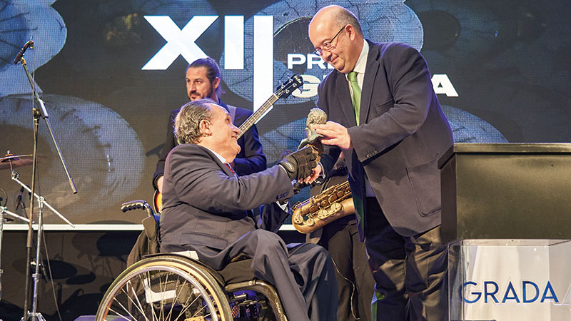 Premios Grada 2021. Pedro Martínez, el corazón de los empresarios solidarios. Grada 162
