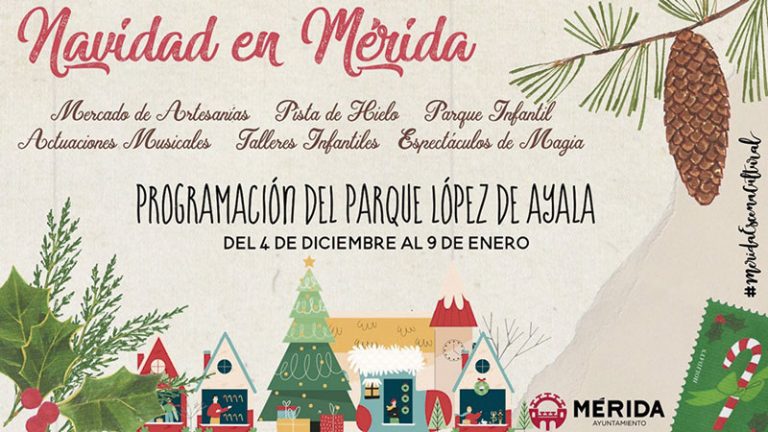 Mérida ofrece una gran variedad de propuestas para la Navidad. Grada 162