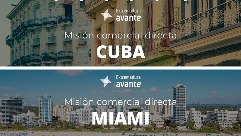 Empresas extremeñas participan en misiones directas a La Habana y Miami. Grada 162. Extremadura Avante