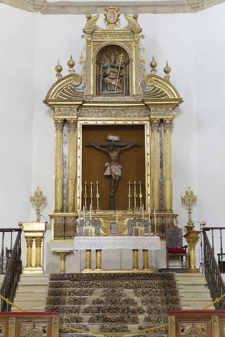 El retablo mayor de la iglesia de San Martín de Trujillo. Grada 163. José Antonio Ramos