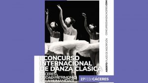 Se pone en marcha el I Concurso de danza clásica Cáceres Ciudad Patrimonio de la Humanidad