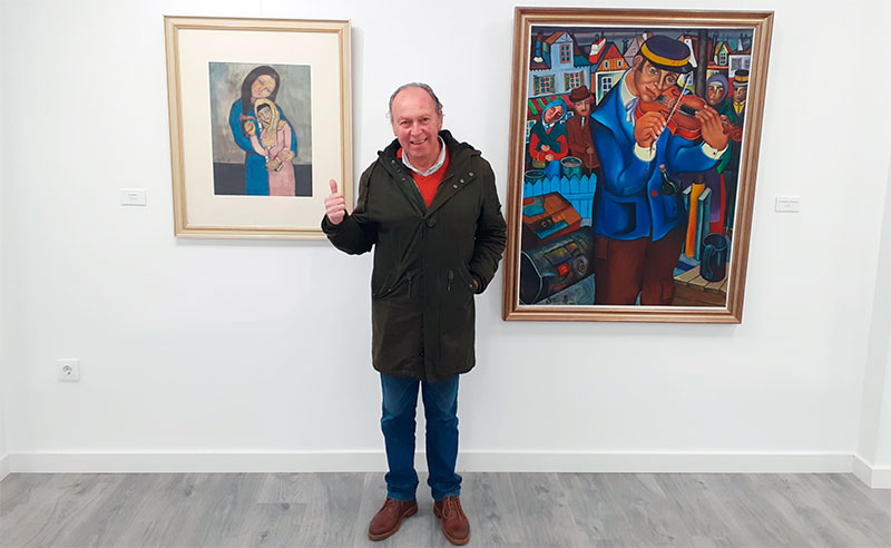 Exposición de Guillermo Silveira. Foto: Cedida